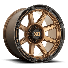 XD Series 20x10 XD863 (6x135) ET-18 CB87.1 Matte Bronze / Black Ring